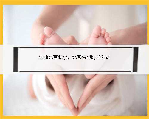 失独北京助孕，北京供卵助孕公司