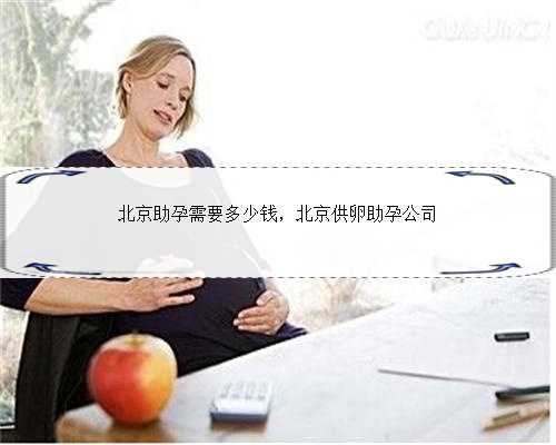 北京助孕需要多少钱，北京供卵助孕公司